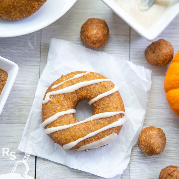 Pumpkin Donuts- gluten-free, top 8 allergen free
