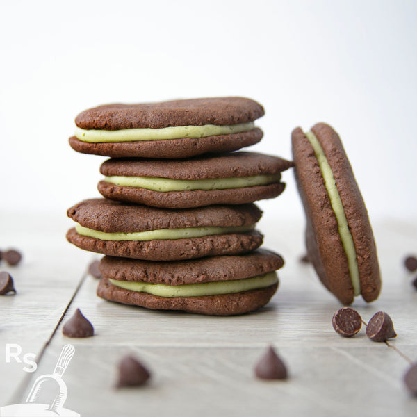 Chocolate Mint Cookies x3- gluten-free, top 8 allergen free