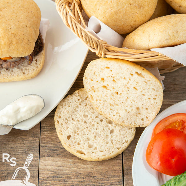 Hamburger and Hotdog Bunsgluten-free, top 9 allergen free