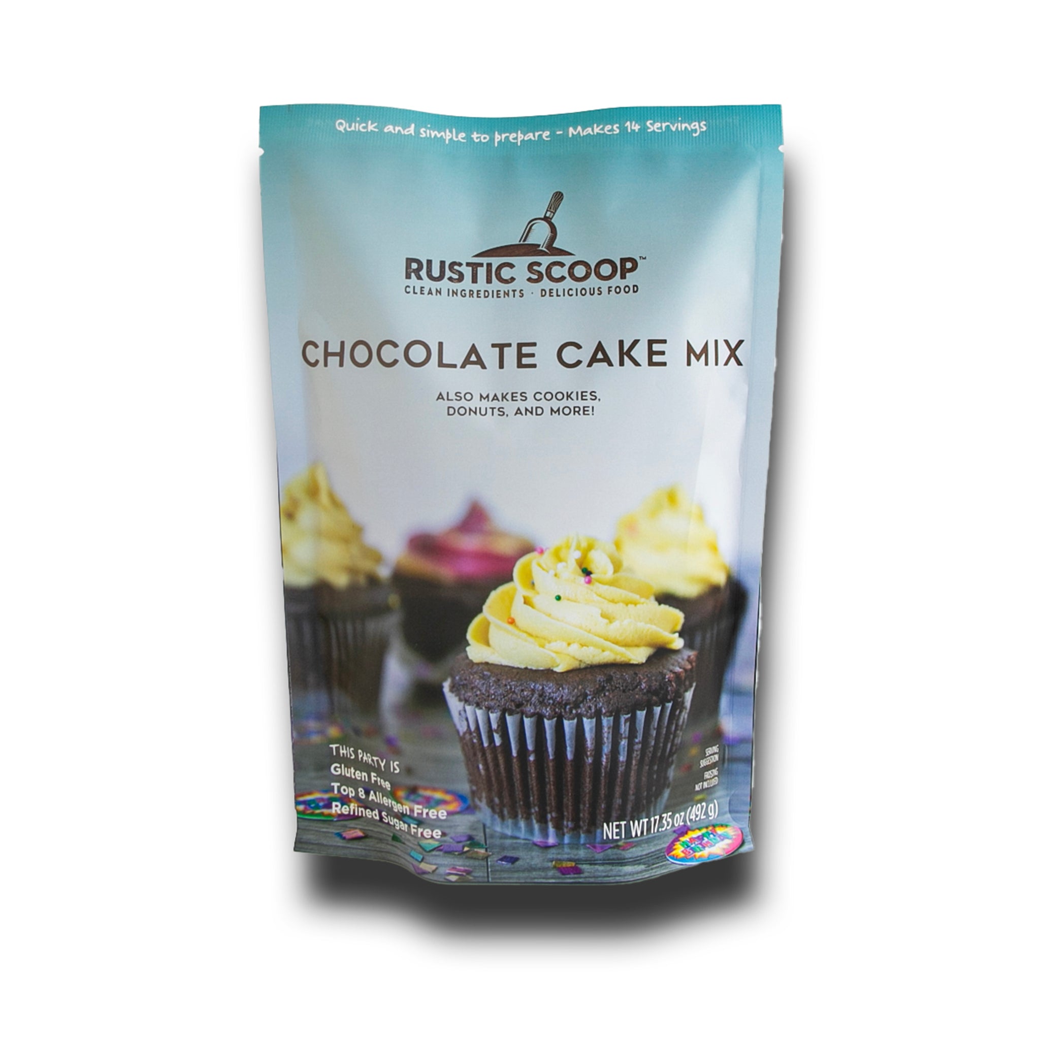 Rustic Scoop - Chocolate Cake & Cupcake Baking Mix 