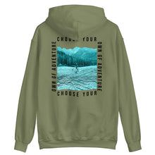 Load image into Gallery viewer, Choose Your Own Adventure- black text Hoodie