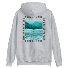Load image into Gallery viewer, Choose Your Own Adventure- black text Hoodie