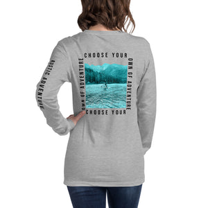 SALE! Choose Your Own Adventure Long Sleeve Shirts Black and White