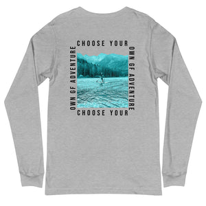 Choose Your Own Adventure- Black Text - Long Sleeve Shirt