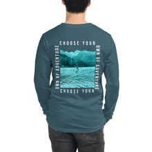 Load image into Gallery viewer, SALE! Choose Your Own Adventure Long Sleeve Shirts Black and White