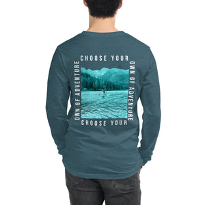 SALE! Choose Your Own Adventure Long Sleeve Shirts Black and White