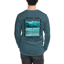 Load image into Gallery viewer, SALE! Choose Your Own Adventure Long Sleeve Shirts Black and White