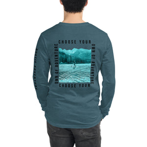 SALE! Choose Your Own Adventure Long Sleeve Shirts Black and White