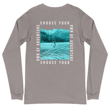 Load image into Gallery viewer, Choose Your Own Adventure- White Text - Long Sleeve Shirt