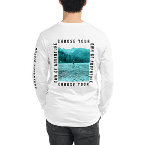 SALE! Choose Your Own Adventure Long Sleeve Shirts Black and White