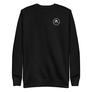 GF Compass- white text Sweatshirt