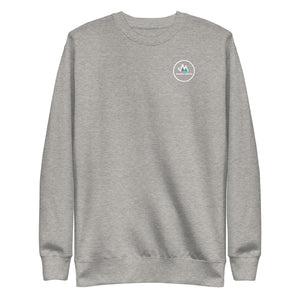 GF Compass- white text Sweatshirt