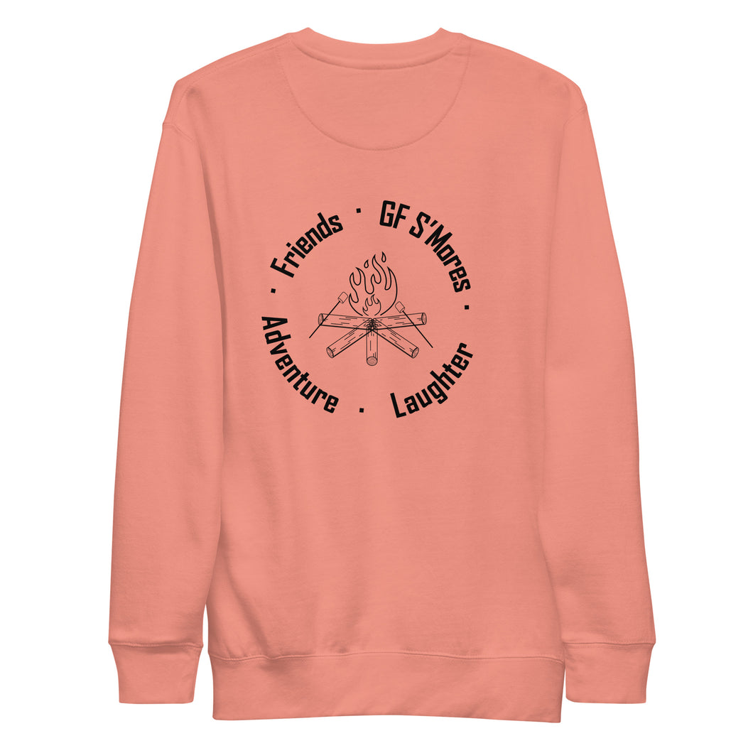 GF S'Mores- black text Sweatshirt