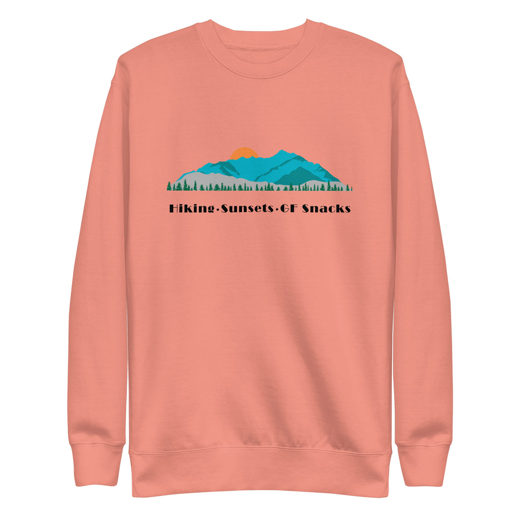 Hiking Sunsets GF Snacks- Sweatshirt