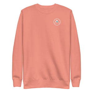 GF Compass- white text Sweatshirt