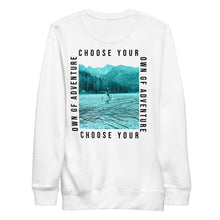 Load image into Gallery viewer, Choose Your Own Adventure- black text Sweatshirt