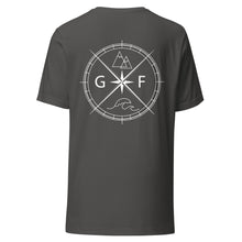 Load image into Gallery viewer, GF Compass Shirt - White Text- T Shirt