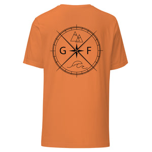 GF Compass - Black Text - T Shirt