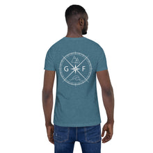 Load image into Gallery viewer, SALE! Compass Shirt Black and White Text