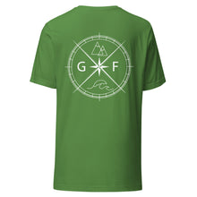 Load image into Gallery viewer, GF Compass Shirt - White Text- T Shirt