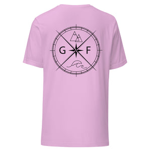 GF Compass - Black Text - T Shirt