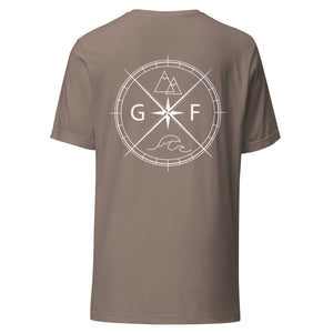 GF Compass Shirt - White Text- T Shirt