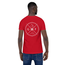 Load image into Gallery viewer, SALE! Compass Shirt Black and White Text