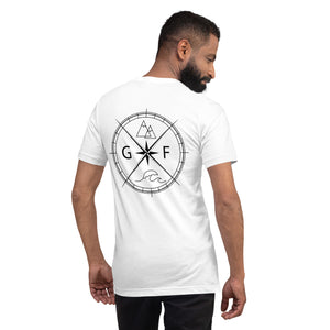 SALE! Compass Shirt Black and White Text